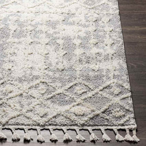 Rocky Ripple Global Light Gray Area Rug