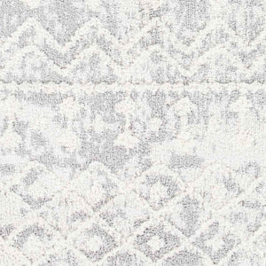 Rocky Ripple Global Light Gray Area Rug