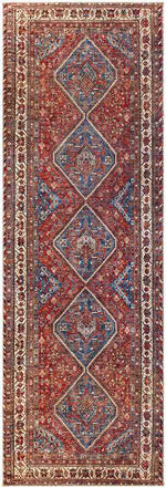 Union Hill Traditional Saffron Washable Area Rug