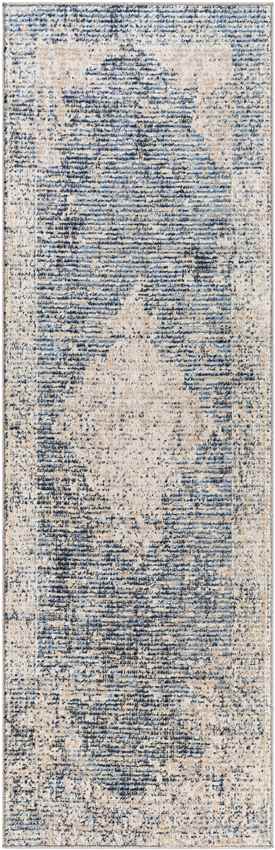 Jasonville Traditional Denim Area Rug
