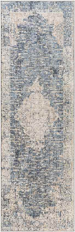 Jasonville Traditional Denim Area Rug