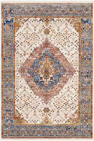Todd Traditional Burnt Orange Area Rug