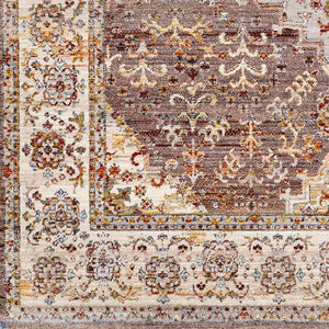 Todd Traditional Taupe Area Rug