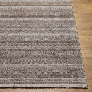 Tennyson Global Dark Brown Area Rug