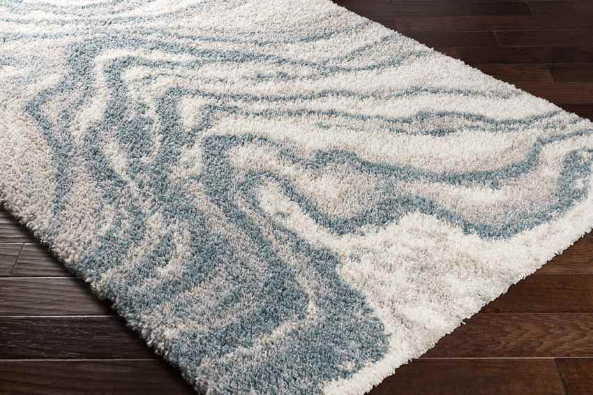 La Grange Modern Aqua Area Rug