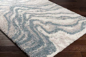 La Grange Modern Aqua Area Rug