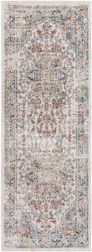 Bishop Hill Traditional Dark Blue Area Rug