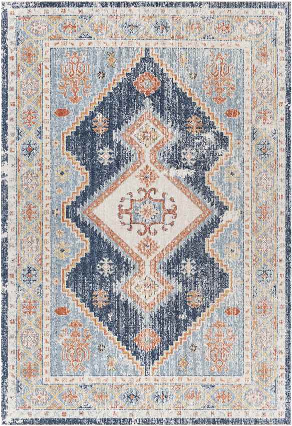 Bone Gap Global Denim Area Rug