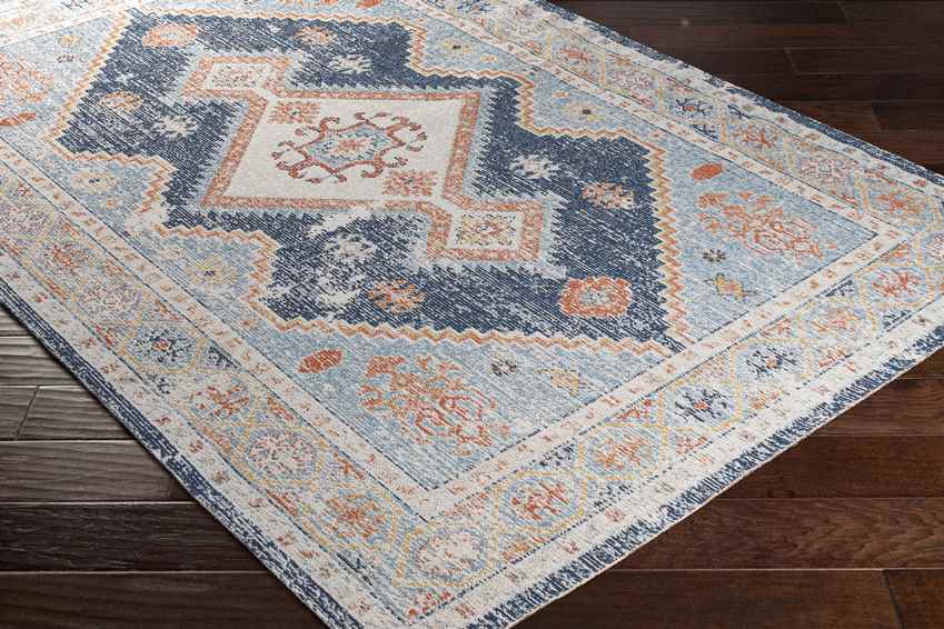 Bone Gap Global Denim Area Rug