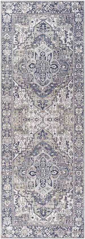 Manche Traditional Charcoal Area Rug