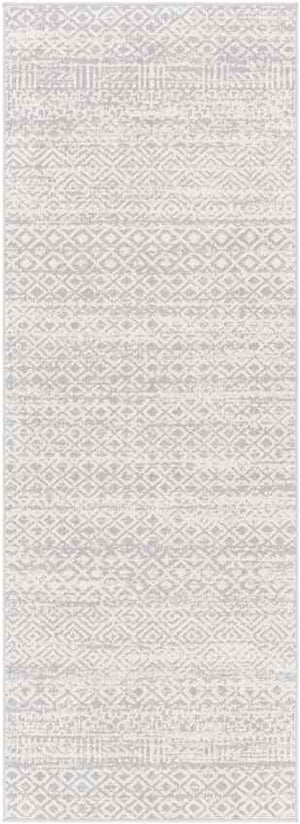 Waynetown Global Light Gray Washable Area Rug