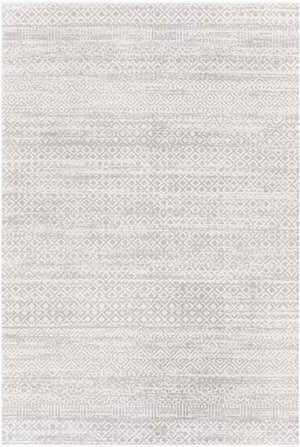 Waynetown Global Light Gray Washable Area Rug