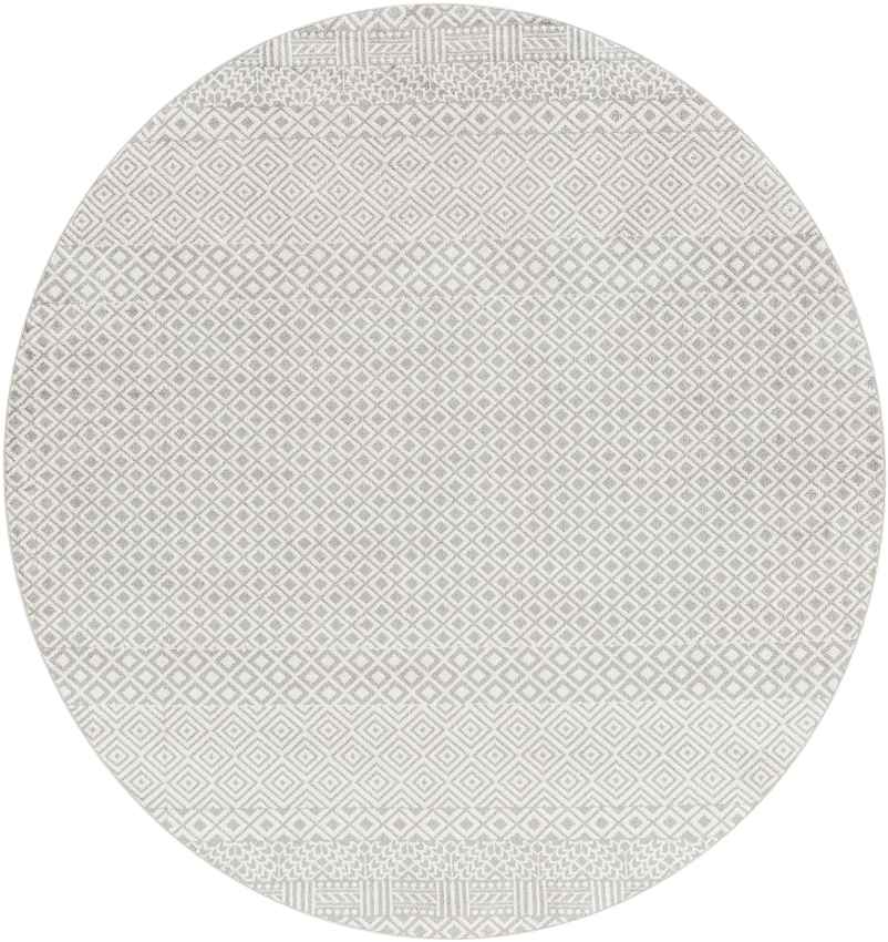 Waynetown Global Gray Washable Area Rug