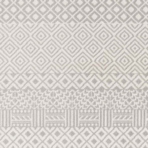 Waynetown Global Gray Washable Area Rug
