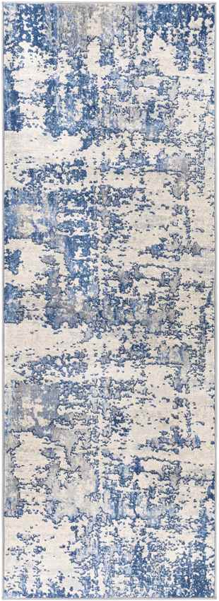 Barett Modern Dark Blue Area Rug