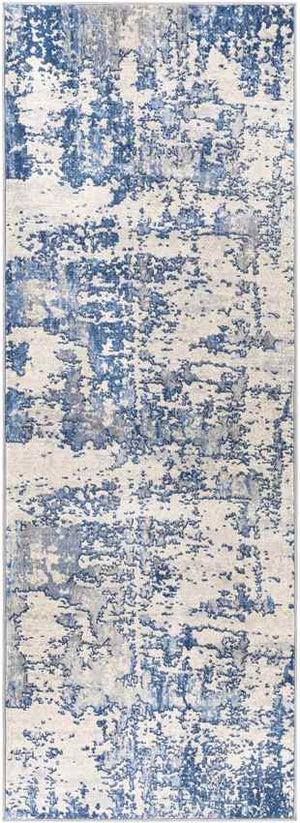 Barett Modern Dark Blue Area Rug