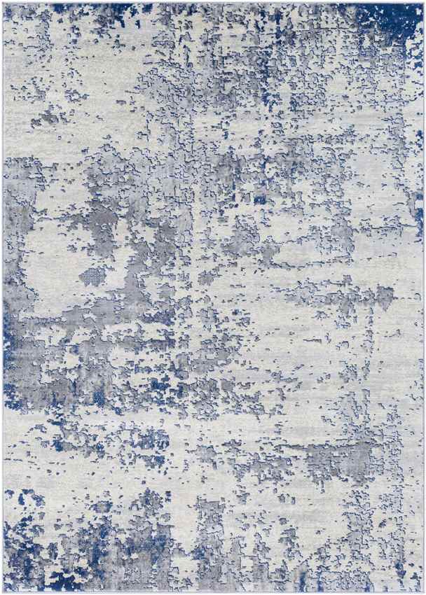 Barett Modern Dark Blue Area Rug