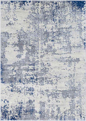 Barett Modern Dark Blue Area Rug