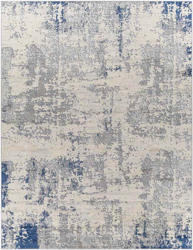 Barett Modern Dark Blue Area Rug
