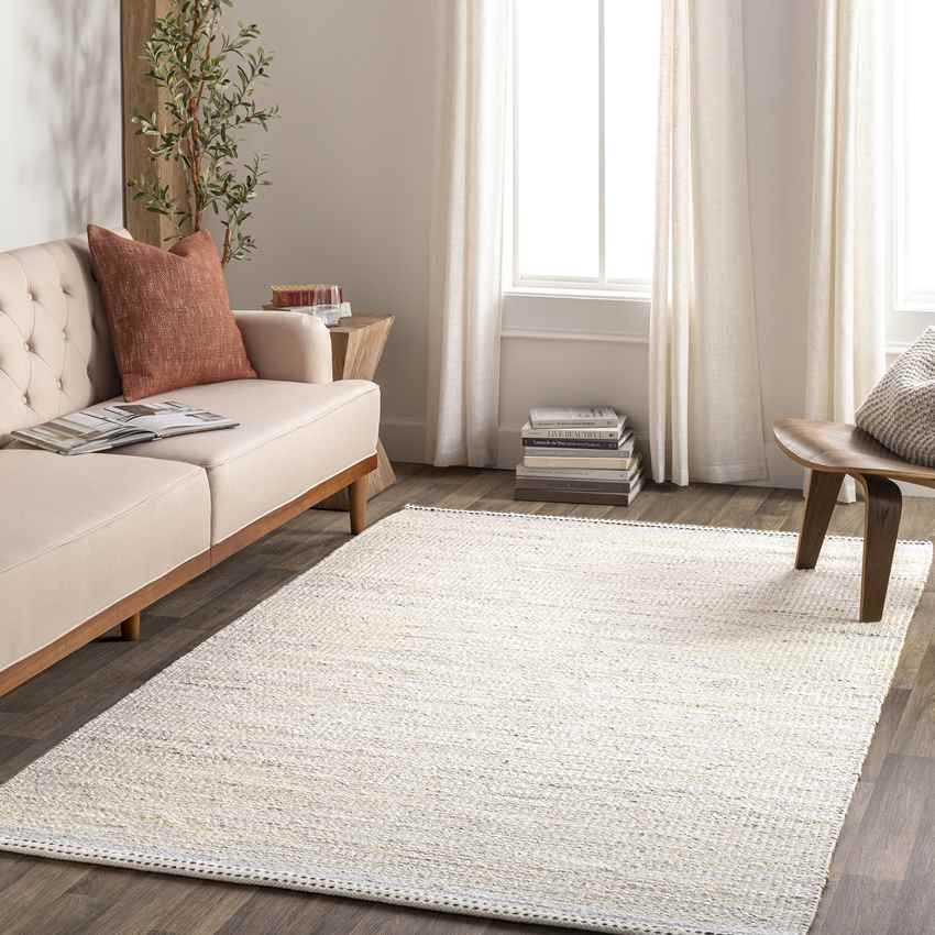 Mount Clare Cottage Cream Area Rug