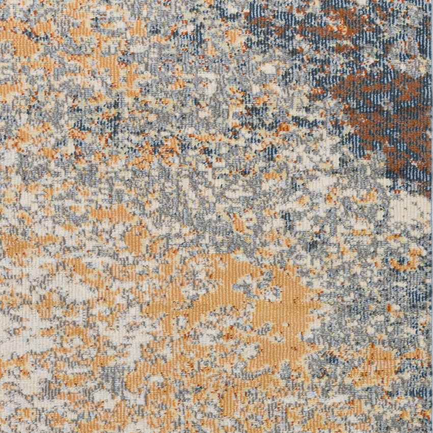 Creal Springs Modern Burnt Orange Area Rug