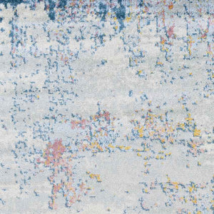 Leah Modern Teal Area Rug