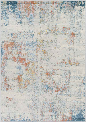 Leah Modern Aqua Area Rug