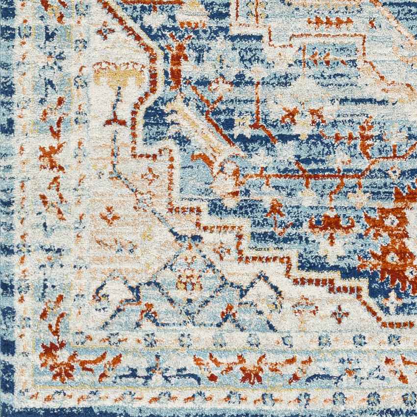 Chesterton Traditional Navy Area Rug