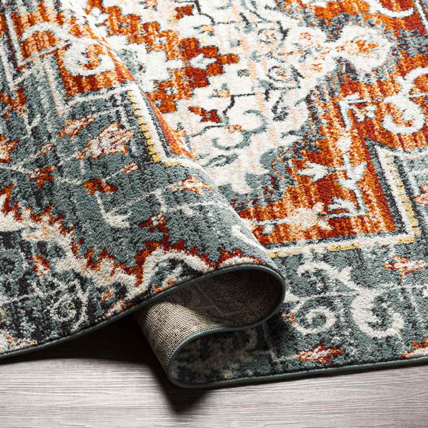 Sam Traditional Navy Area Rug