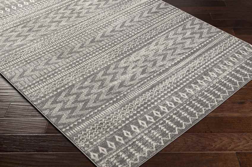English Global Medium Gray Area Rug