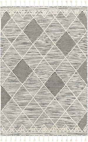 Udall Global Black Area Rug