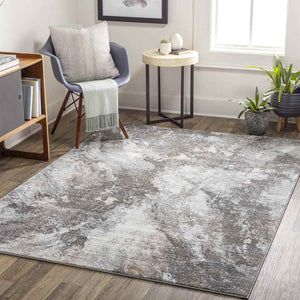 Guthrie Center Modern Light Gray Area Rug