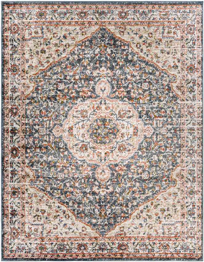 Lanesboro Traditional Dark Green Area Rug