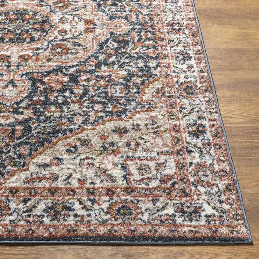 Lanesboro Traditional Dark Green Area Rug
