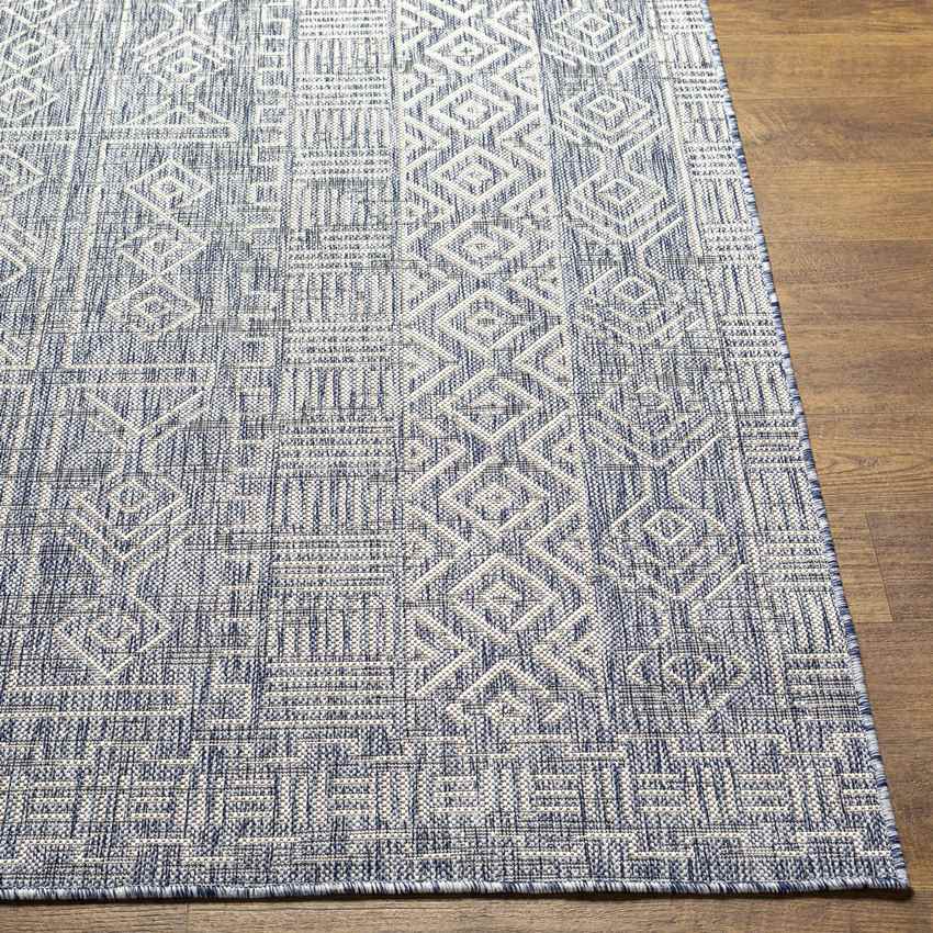 Latimer Global Navy Area Rug