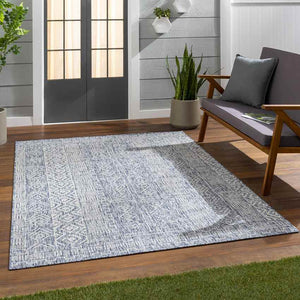 Latimer Global Navy Area Rug