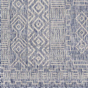 Latimer Global Navy Area Rug