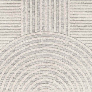 Kyra Modern Light Gray Area Rug