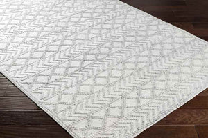 Genagra Global Ivory/Light Gray Area Rug