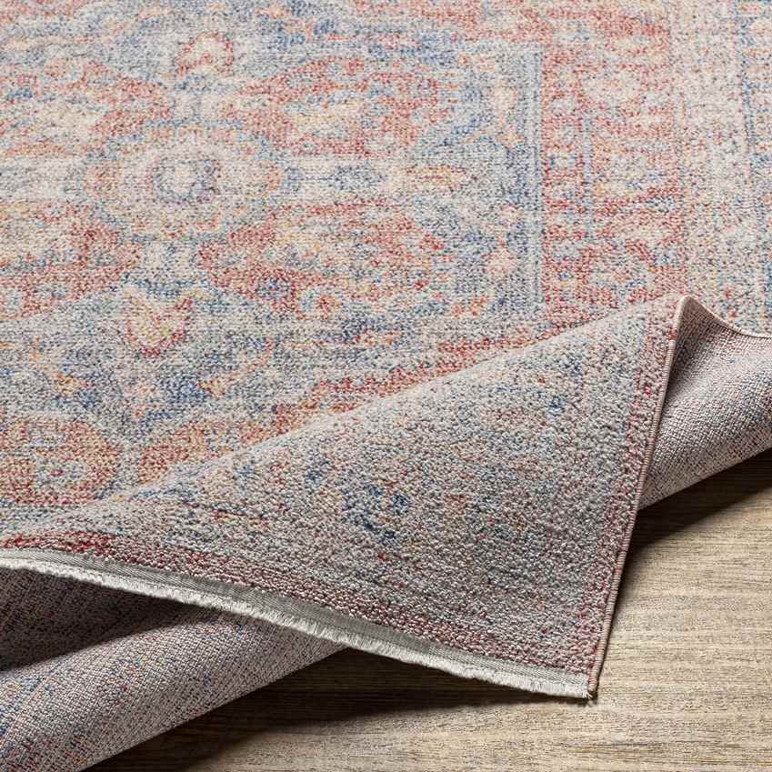 Millia Traditional Burnt Orange Area Rug