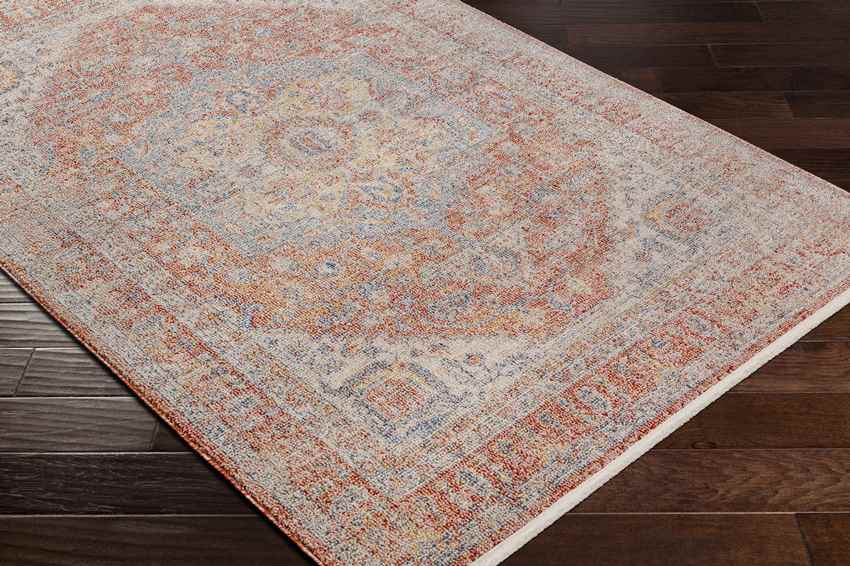 Millia Traditional Coral Area Rug