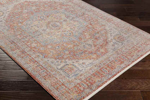 Millia Traditional Coral Area Rug