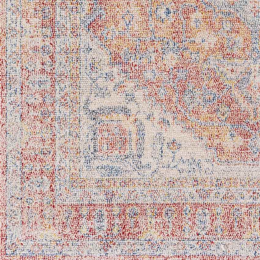 Millia Traditional Coral Area Rug