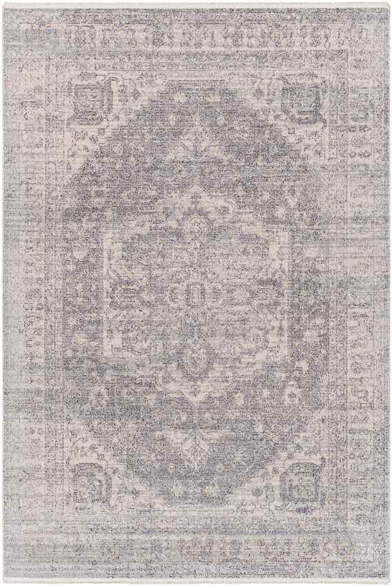 Millia Traditional Gray Area Rug