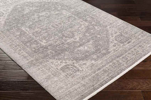 Millia Traditional Gray Area Rug