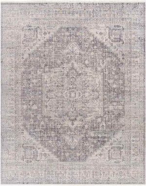 Millia Traditional Gray Area Rug