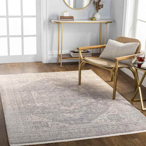 Millia Traditional Gray Area Rug