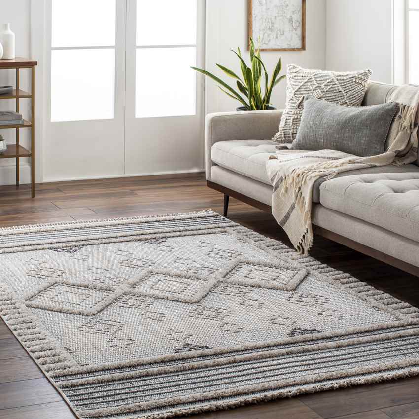 Lawton Global Ivory Area Rug