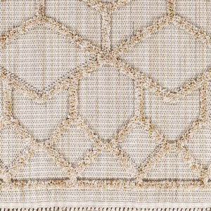Le Mars Modern Beige Area Rug