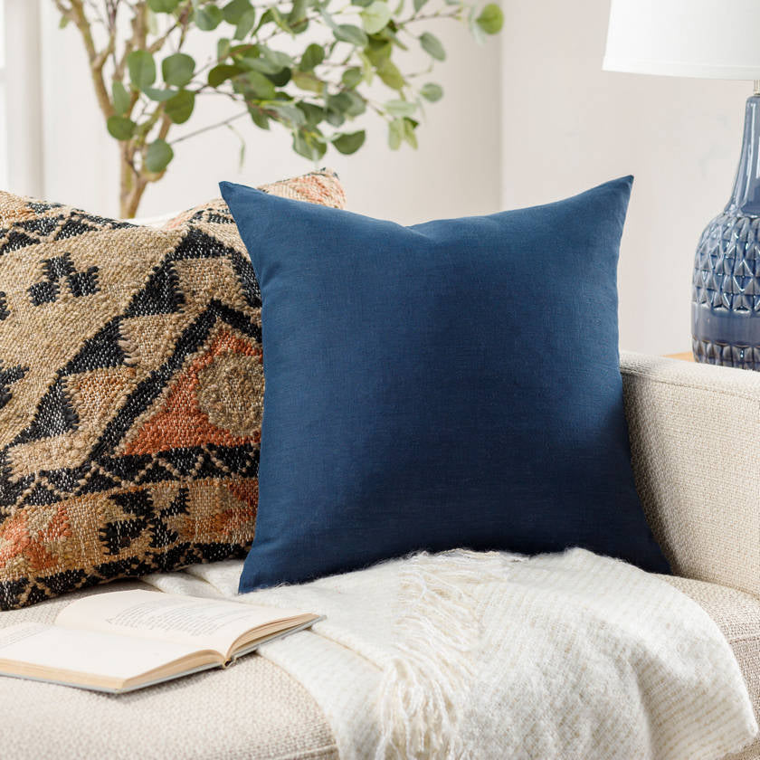 Joensuu Blue Pillow Cover